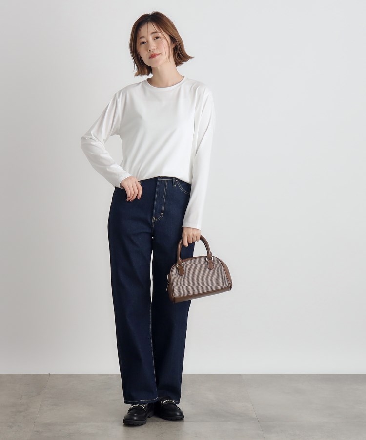 グローブ(grove)の裾テール長袖Tシャツ3