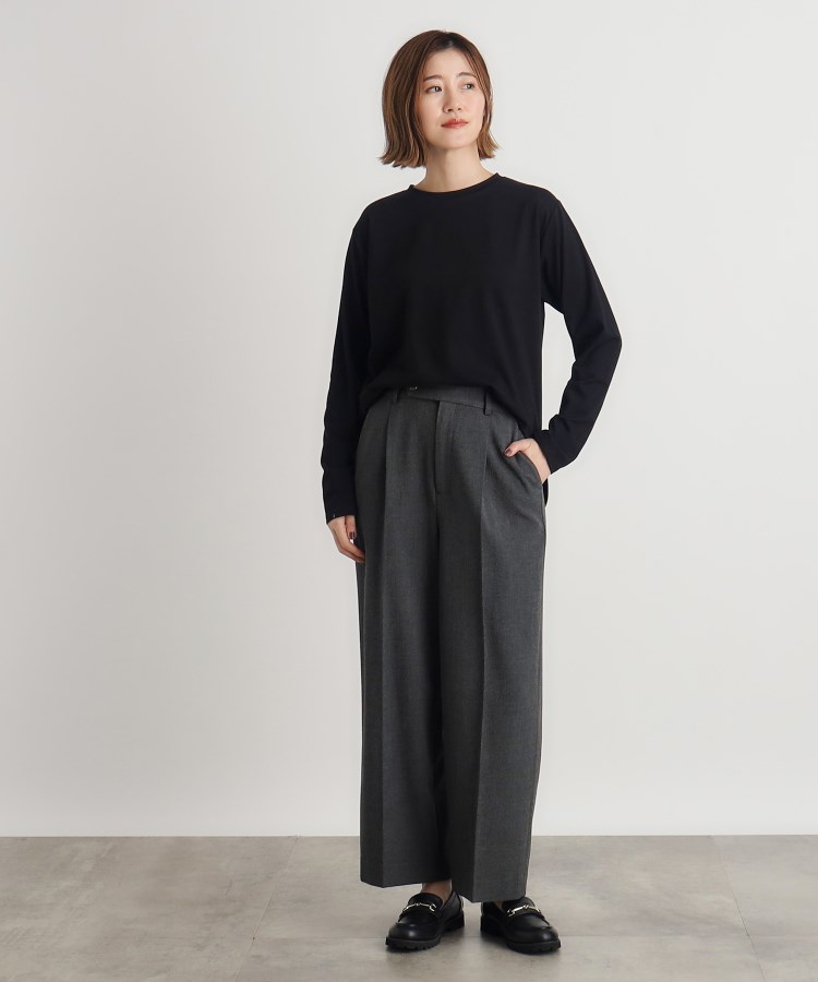 グローブ(grove)の裾テール長袖Tシャツ7