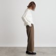 グローブ(grove)のシャークスキン裏起毛スラックスパンツ3