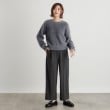 グローブ(grove)のシャークスキン裏起毛スラックスパンツ7