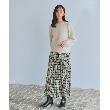 グローブ(grove)のスウェーディサテンプリーツスカート33