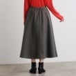 グローブ(grove)のジャージメルトンフレアスカート16