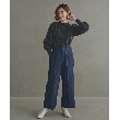 グローブ(grove)のウールブレンドボリュームスリーブニット4