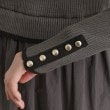 グローブ(grove)の配色リブニットドッキングワンピース18