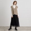 グローブ(grove)のブークレベスト×リブニットワンピースセット21