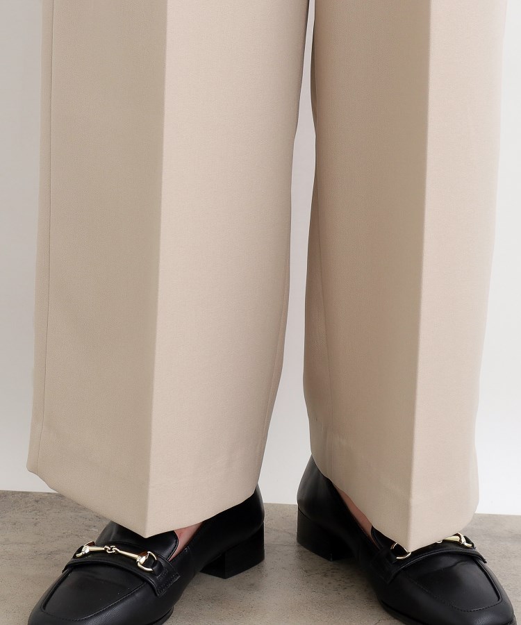綺麗シルエット!2タックワイドパンツ(フルレングスパンツ 綺麗シルエット!2タックワイドパンツ(フルレングスパンツ