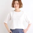 グローブ(grove)の【洗える／UVカット／接触冷感】5分袖ロゴTシャツ13