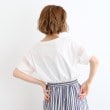 グローブ(grove)の【嬉しい多機能】COTTON USA 袖シアーTシャツ3