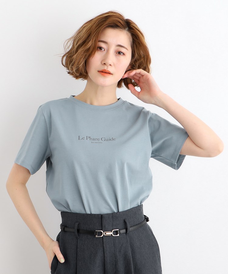 グローブ(grove)の【嬉しい多機能】COTTON USA ロゴTシャツ15