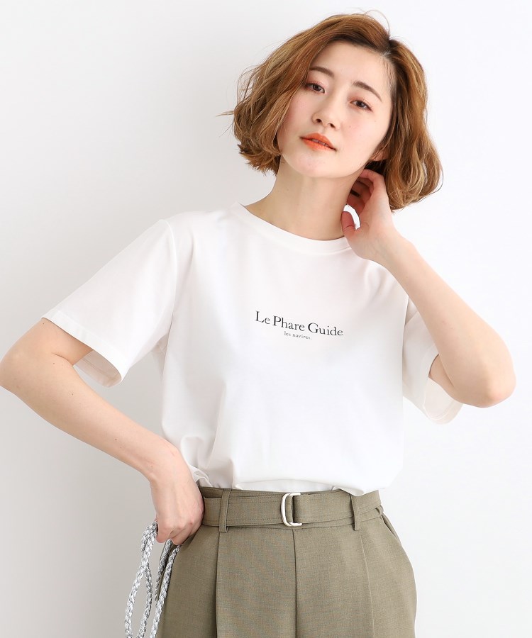 グローブ(grove)の【嬉しい多機能】COTTON USA ロゴTシャツ24