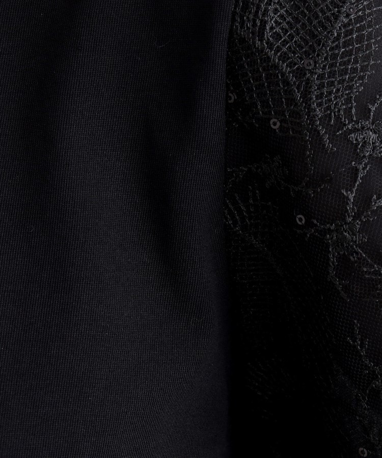 グローブ(grove)のスパンコールチュール刺繍袖プルオーバー12