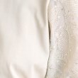 グローブ(grove)の【UVカット/接触冷感】スパンコールチュール刺繍袖プルオーバー4