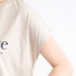 グローブ(grove)の＜接触冷感・UVカット・ご自宅で洗える＞ロゴプリントフレンチTシャツ17