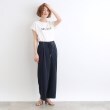 グローブ(grove)の＜接触冷感・UVカット・ご自宅で洗える＞ロゴプリントフレンチTシャツ11