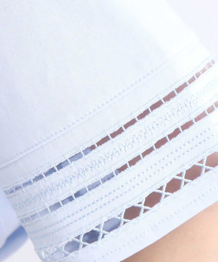 グローブ(grove)の【洗える・接触冷感・UV】袖刺繍デザインTシャツ16