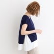 グローブ(grove)のニット×シャツレイヤードSET8