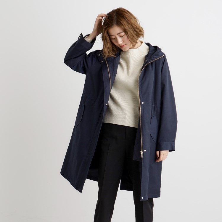グローブ(grove)の【撥水】3WAYキルトライナーセットロングマンパ モッズコート