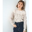 グローブ(grove)の【洗える】毛玉軽減ニットプルオーバー ライトベージュ(351)
