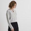 グローブ(grove)のスリットネッククロップドカーディガン6