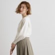 グローブ(grove)のタックスリーブニット1