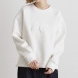グローブ(grove)のサークルロゴ刺繍ダンボールスエット14