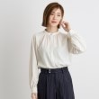 グローブ(grove)の2WAYラグランスリーブボウタイブラウス3