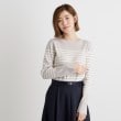グローブ(grove)の総針袖口金ボタンニットロンT10