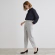 グローブ(grove)の【洗濯機で洗える】2WAYストレッチテーパードパンツ3