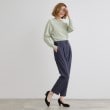 グローブ(grove)の【洗濯機で洗える】2WAYストレッチテーパードパンツ12