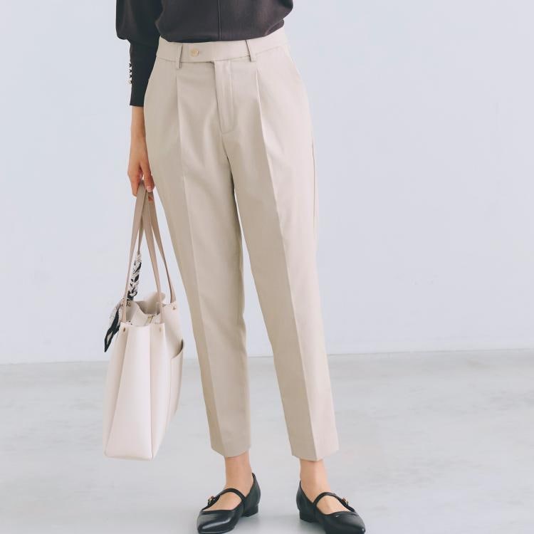 グローブ(grove)の【接触冷感】ハイパーストレッチテーパード 6～9分丈パンツ