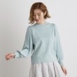 グローブ(grove)のサテンコンビボリュームスリーブニット9