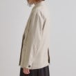 グローブ(grove)の【洗える】リネンライクダブルジャケット12