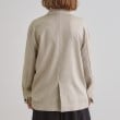 グローブ(grove)の【洗える】リネンライクダブルジャケット13
