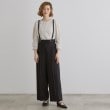 グローブ(grove)の2WAYショルダーストラップワイドパンツ11