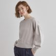 グローブ(grove)の袖口釦ボリュームスリーブクルーネックニット9