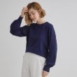 グローブ(grove)の袖コード刺繍ニットプルオーバー9