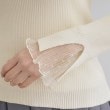 グローブ(grove)のチュールプリーツレイヤードプルオーバー18