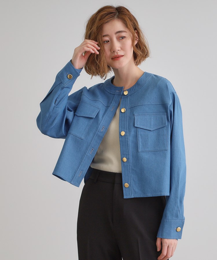 grove｜ライトオンスストレッチデニムジャケット | Rakuten