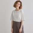 グローブ(grove)の五分袖ロゴプリントTシャツ10