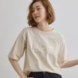 グローブ(grove)の五分袖ロゴプリントTシャツ13