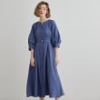 グローブ(grove)の麻調メッシュラグランスリーブワンピース10