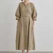 グローブ(grove)の麻調メッシュラグランスリーブワンピース13