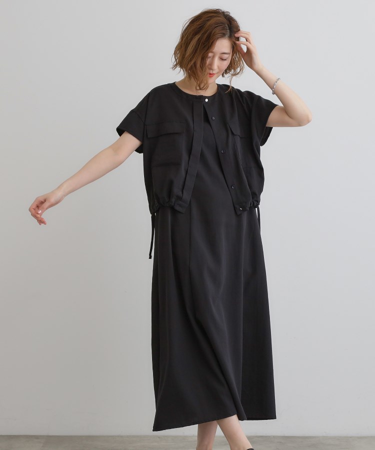 グローブ(grove)の【品よく着こなす、大人のワークスタイル】ワークジャケット×ワンピースセット3