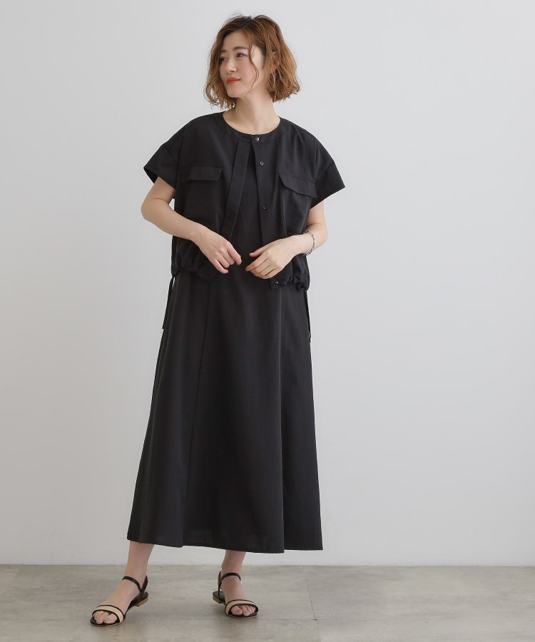 グローブ(grove)の【品よく着こなす、大人のワークスタイル】ワークジャケット×ワンピースセット4