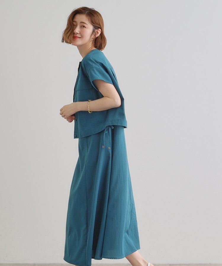 グローブ(grove)の【品よく着こなす、大人のワークスタイル】ワークジャケット×ワンピースセット22
