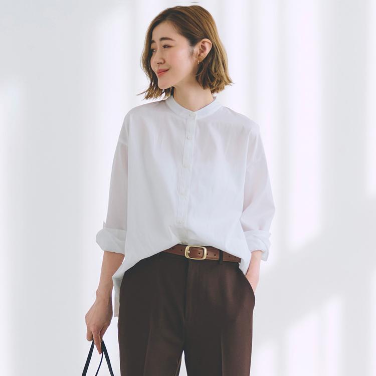 グローブ(grove)のバックシャーリングシャツ シャツ・ブラウス