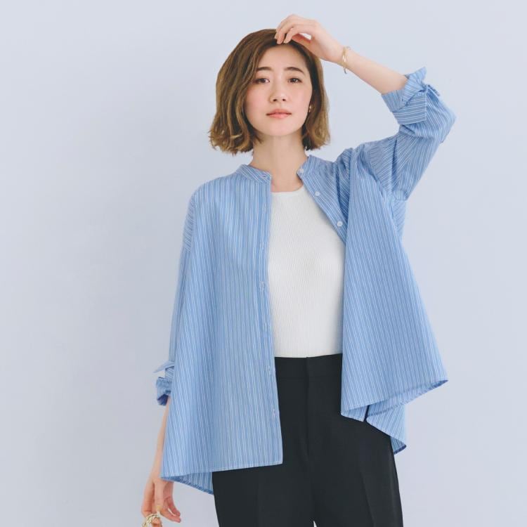 グローブ(grove)のバックシャーリングシャツ シャツ・ブラウス