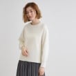 グローブ(grove)の畦編みクルーネックニット2