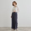 グローブ(grove)のデニムライクベルト付きワイドパンツ7