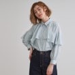 グローブ(grove)のケープフリルシャツブラウス10